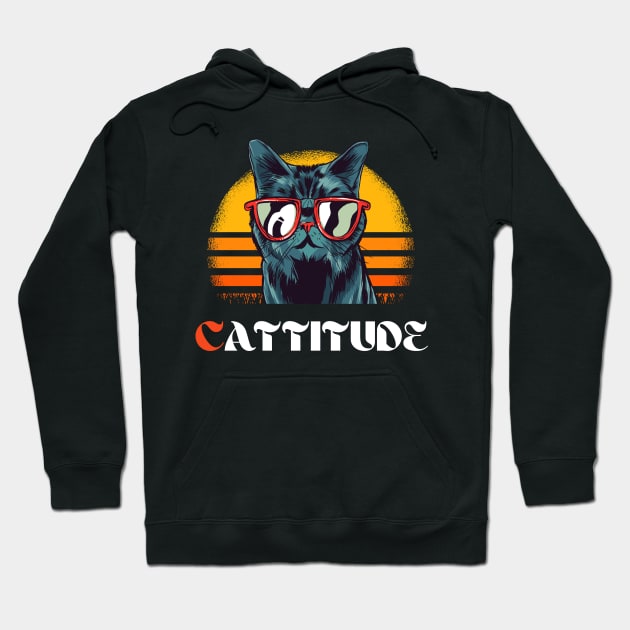 CATTITUDE Hoodie by ZANBER